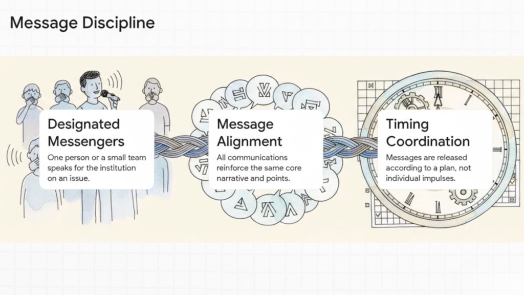 disciplined messaging Message Discipline